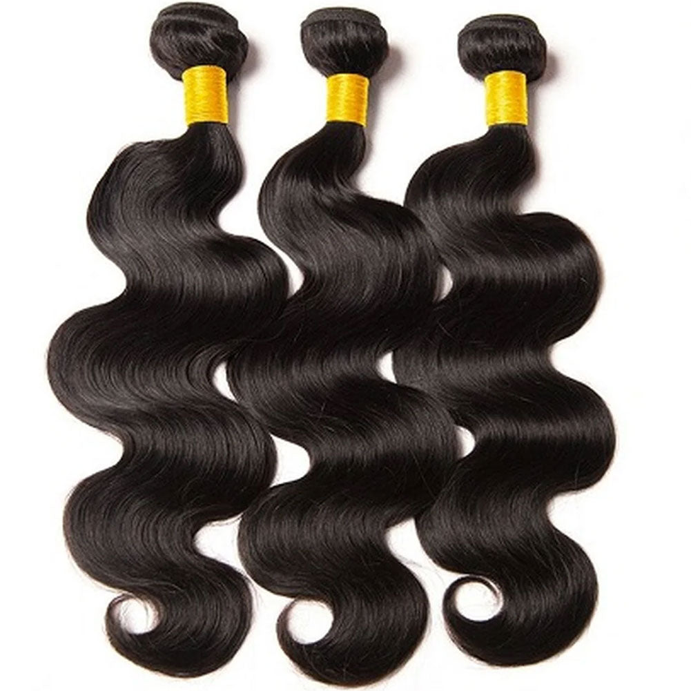 Malaysian 100% human Hair 3 Bundles Body Wave Hair Bundles - Perismoda Hair